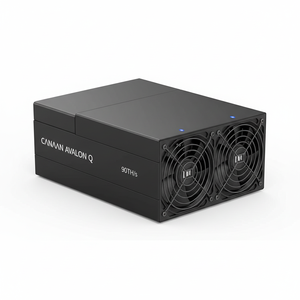 Canaan Avalon Q 90TH/s Bitcoin Miner - 1674W ASIC Miner with PSU