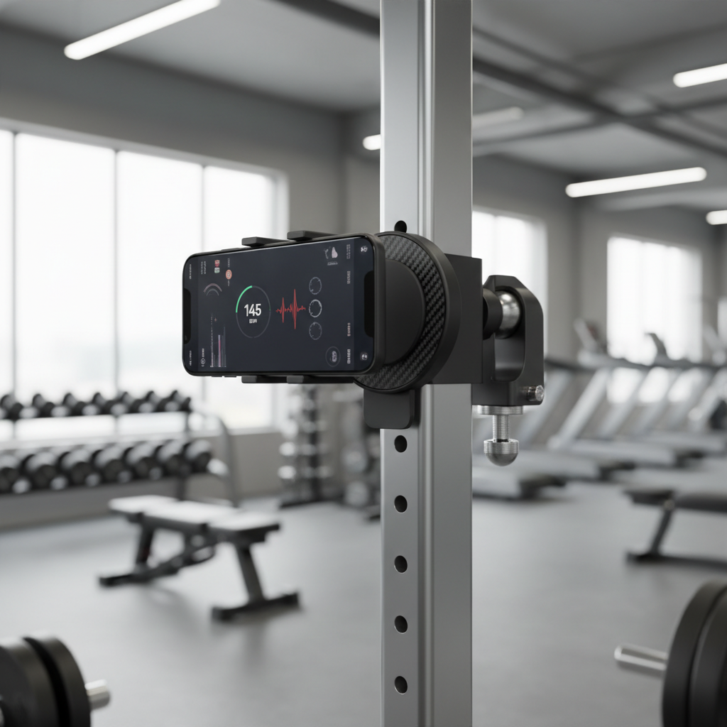 HOYXUN Magnetic Phone Holder for Gym