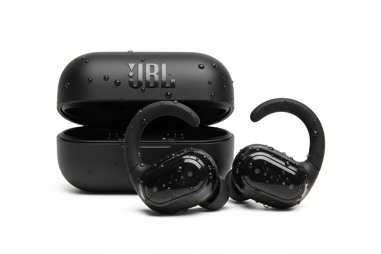 JBL Endurance Race 2 - Waterproof (IP68) Sports True Wireless Earbuds with 4 mics for Crisp