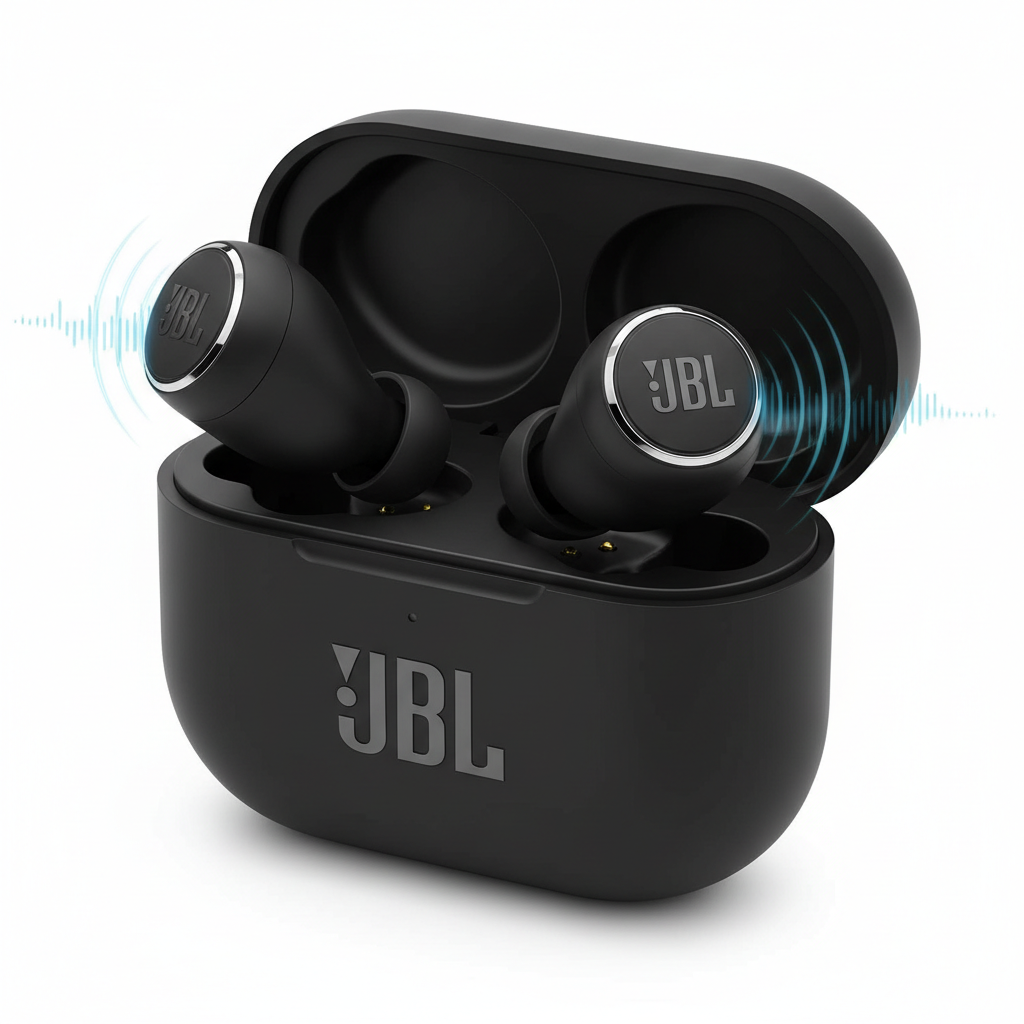 JBL Vibe Beam 2 - True Wireless Noise Cancelling Earbuds with JBL Pure Bass Sound & Smart Ambient technology
