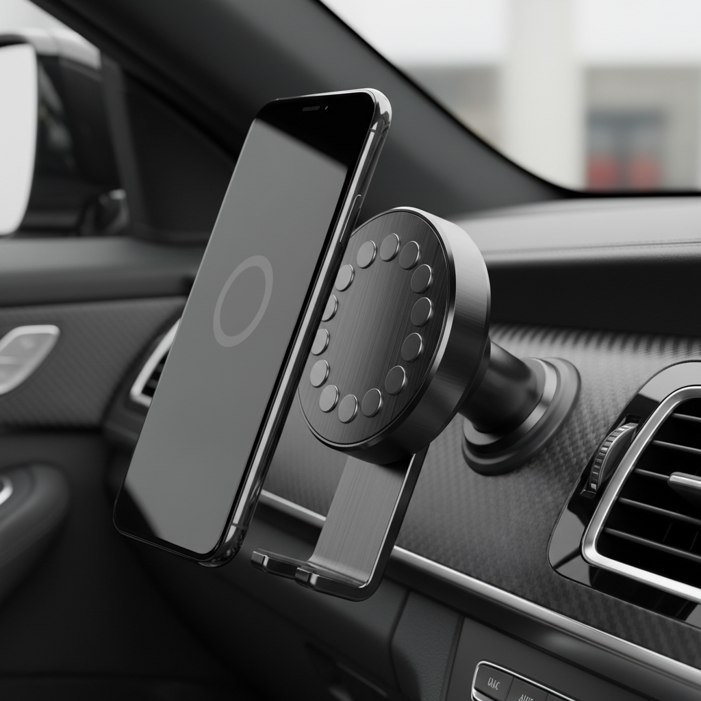Lamicall for MagSafe Car Mount - [20 Super Magnets] Magnetic Car Phone Mount