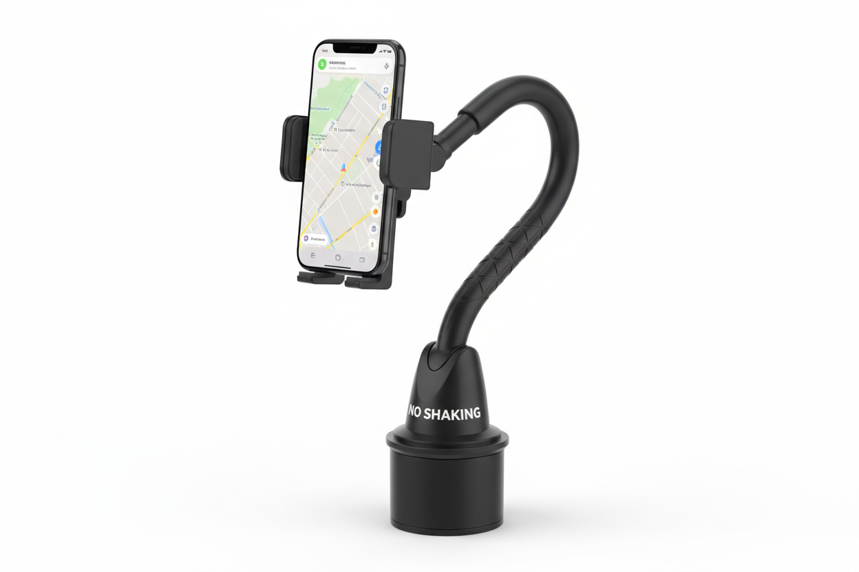 LISEN Cup Phone Holder [No Shaking] Phone Holder for Car