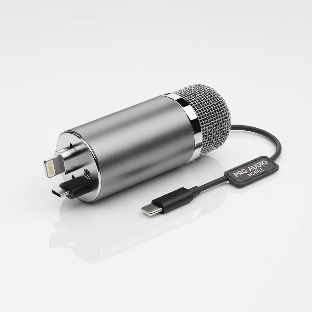 PoP voice Mini Microphone for iPhone/Android