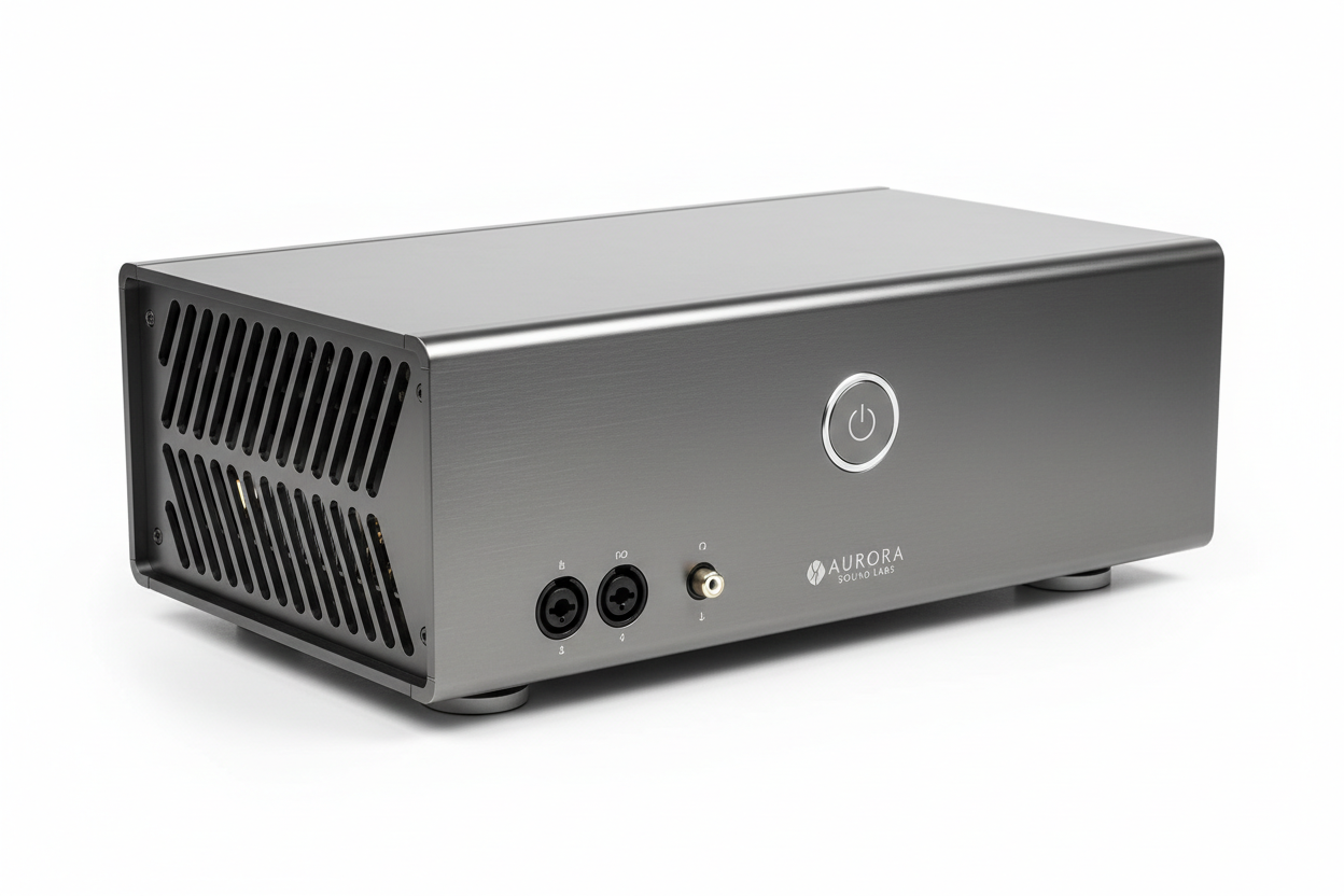 Professional Chassis for Audio Studio One Side Heat Dissipation Power Amplifier Supply Chassis DIY PSU Preamp Amp Enclosure Headphone Case W175 Desk Amplify Box HiFi