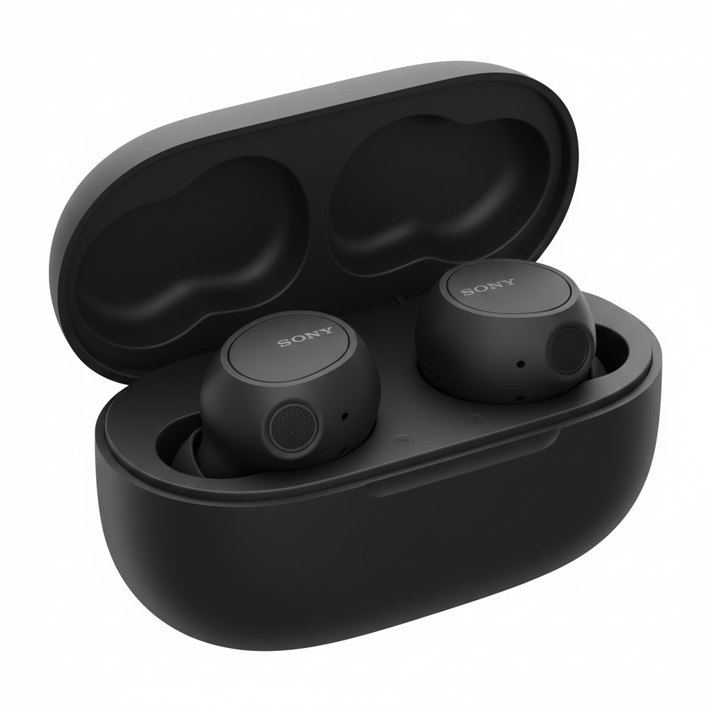 Sony WF-C700N Truly Wireless Noise Canceling in-Ear Bluetooth Earbud Headphones with Mic and IPX4 Water Resistance
