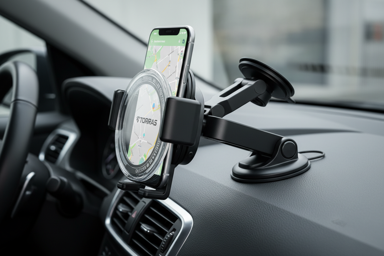 TORRAS Ultra-Durable Phone Holders for Your Car¡¾96+LBS Strongest Suction¡¿ Car Phone Holder Mount