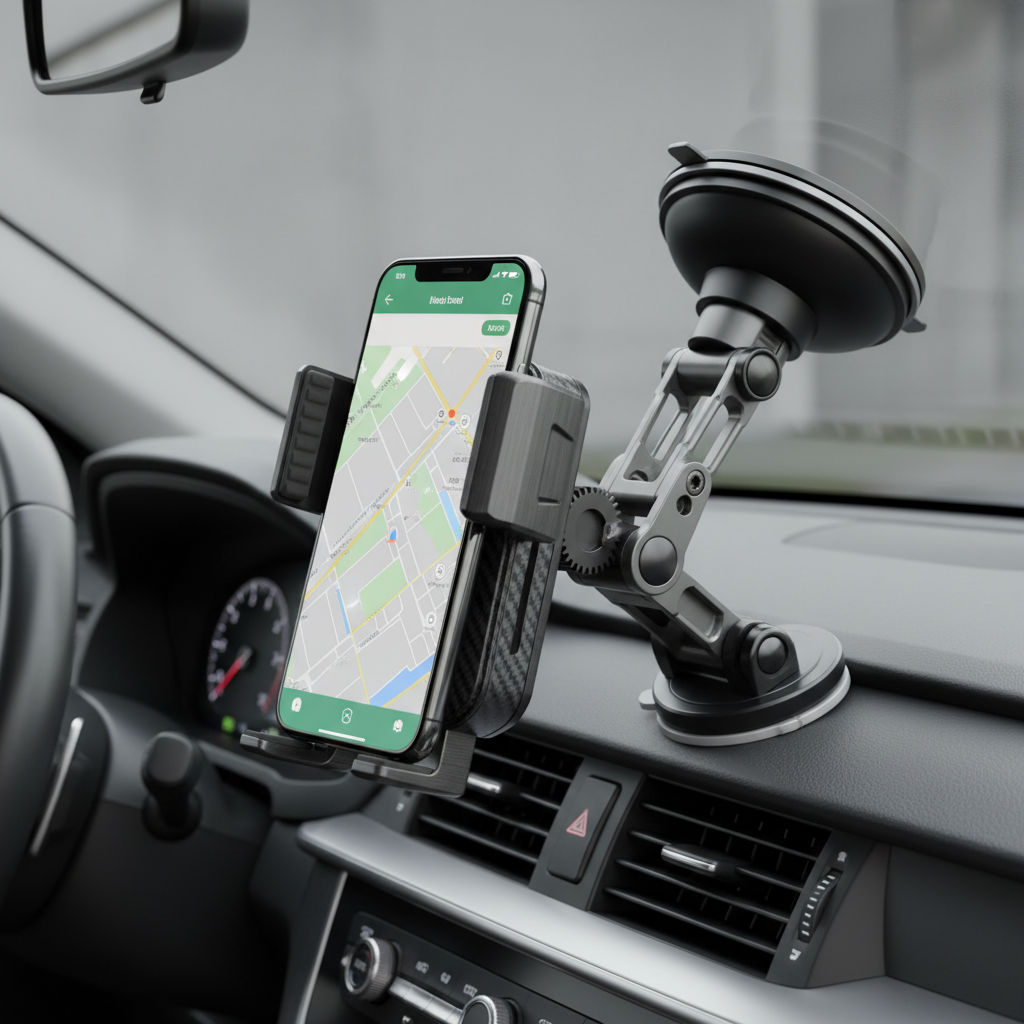 VANMASS Car Phone Holder 2025 Ultimate Military-Grade Phone Holder for Your Car Windshield Dashboard¡¾Newest Best Strongest¡¿ Cell Phone Car Mount with Patent & Safety Certs for iPhone Samsung Android