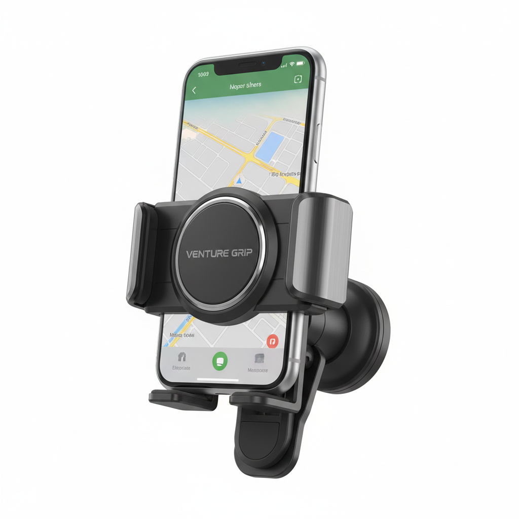VICSEED 2026 Upgrade Ultra Stable Car Phone Holder Mount [Never Fall Off & Won't Break] Universal Air Vent Phone Mount for Car Easy Clamp Phone Holders for Your Car for iPhone 17 Pro Max 16 15 14 13